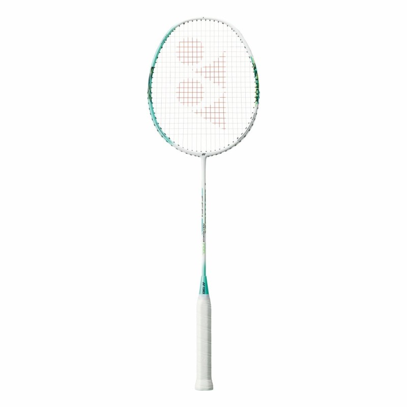 YONEX Astrox 01 Feel Badminton Racquet (Strung, White/Mint)