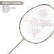 YONEX Nanoflare 700 Play Badminton Racquet (Light Beige, Strung)