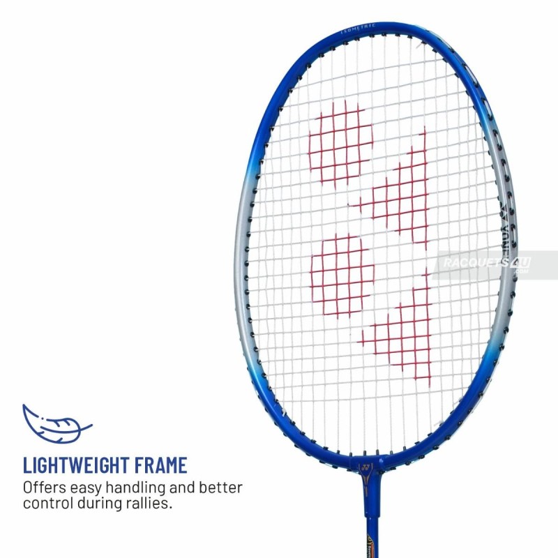 YONEX ZR 100 Light Badminton Racquet (Strung, Grey Blue)