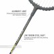 YONEX ZR 100 Light Badminton Racquet (Strung, Dark Charcoal)