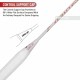 YONEX Astrox Lite 37i Badminton Racquet (Strung, Off White)