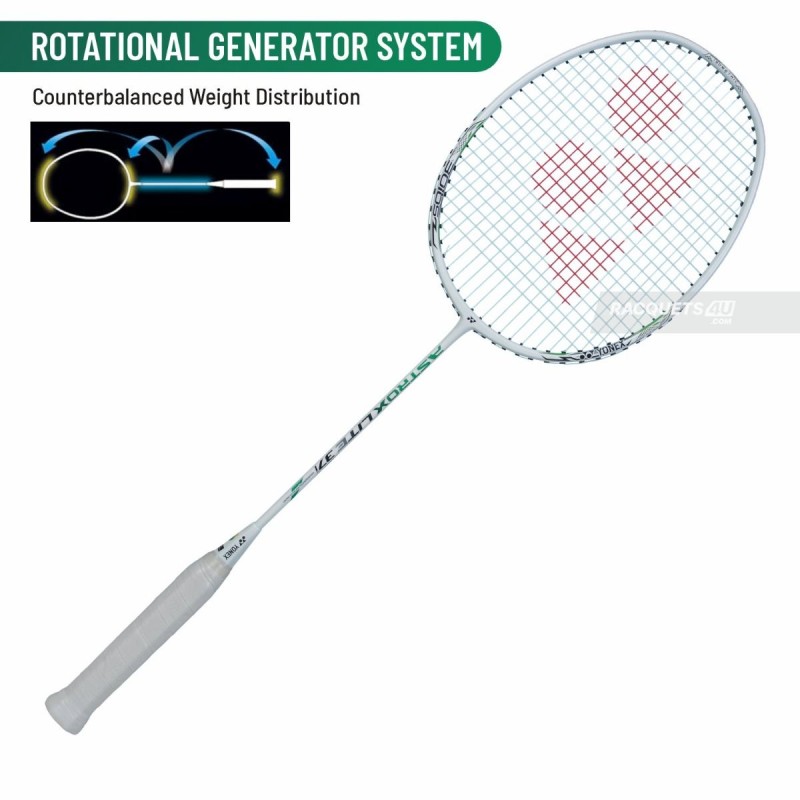 YONEX Astrox Lite 37i Badminton Racquet (Strung, Pearl White)