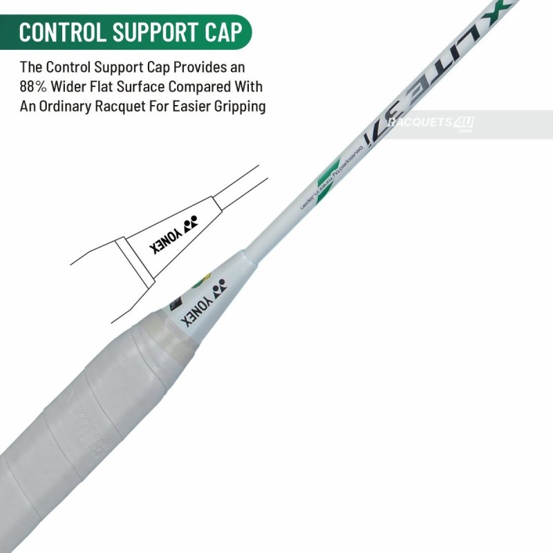 YONEX Astrox Lite 37i Badminton Racquet (Strung, Pearl White)
