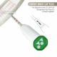 YONEX Nanoflare 700 Game Badminton Racquet (Strung, Light Beige)
