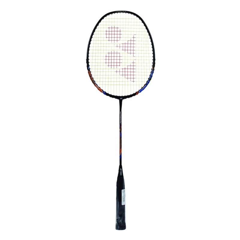 Yonex Nanoray Light 18i Badminton Racquet (Strung, Black)