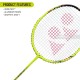 YONEX Nanoflare 9000i Badminton Racquet (Strung, Safety Yellow)