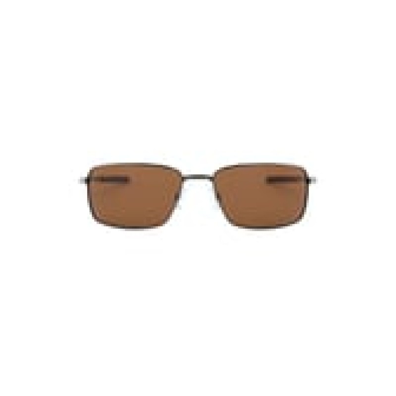 OAKLEY Men Polarized Brown Lens Rectangle Sunglasses - 0OO407540751460