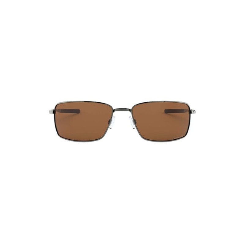 OAKLEY Men Polarized Brown Lens Rectangle Sunglasses - 0OO407540751460
