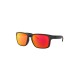 OAKLEY Men UV Protected Red Lens Square Sunglasses - 0OO91029102E255