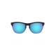 OAKLEY Men UV Protected Blue Lens Round Sunglasses - 0OO9374I93740163