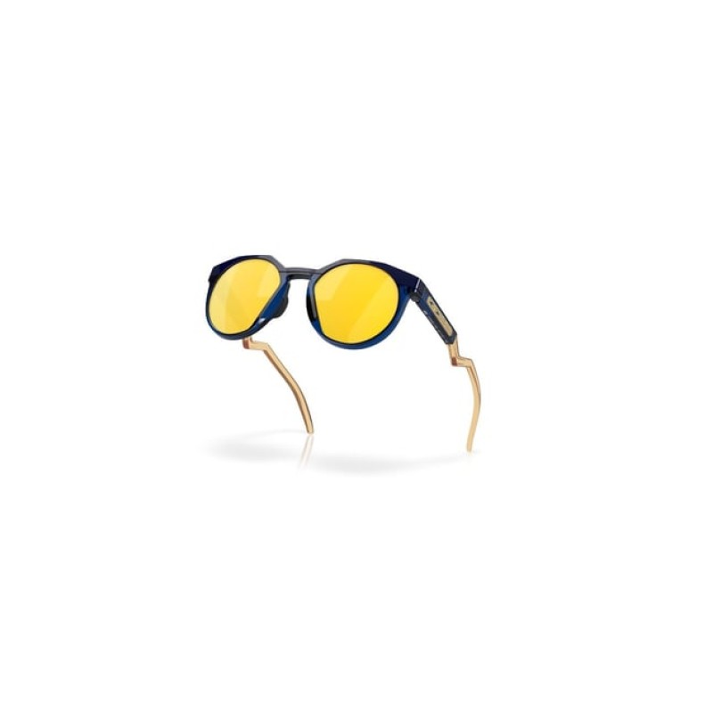 OAKLEY Men Polarized Gold Lens Round Sunglasses - 0OO924292421152