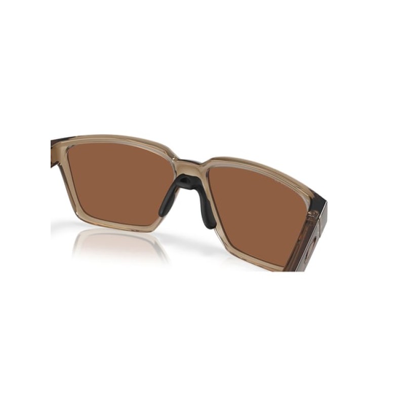 Oakley Unisex Polarized Brown Lens Rectangle Sunglasses - 0OO943094300457