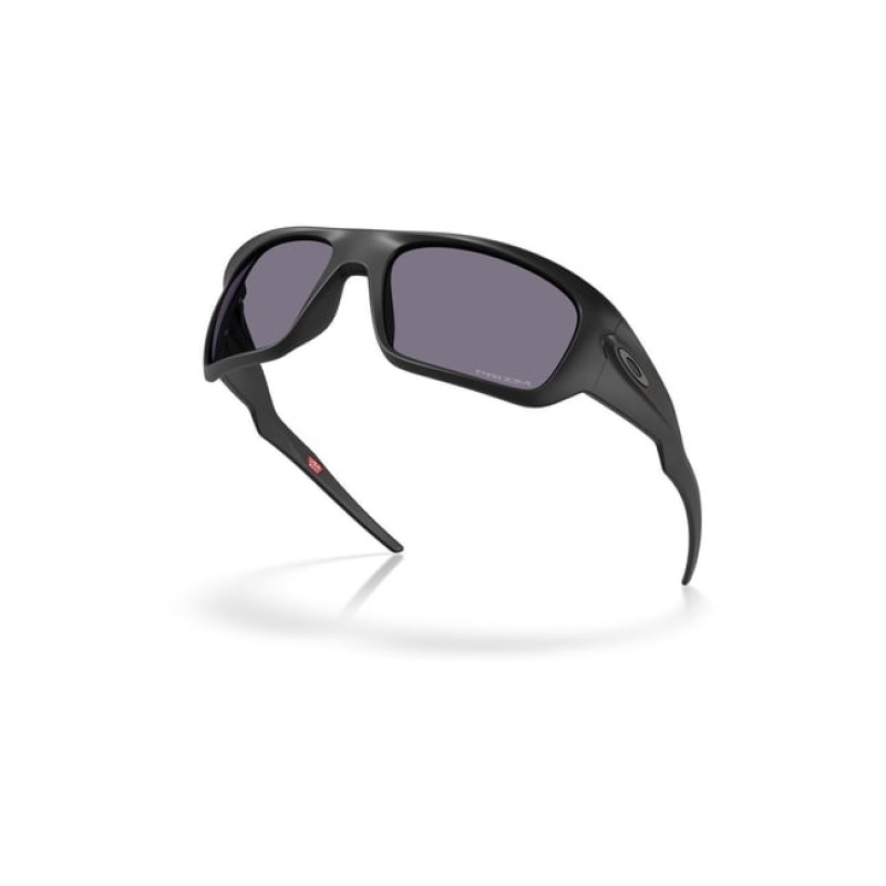 Oakley Men UV Protected Grey Lens Rectangle Sunglasses - 0OO948694860160