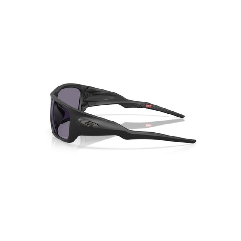 Oakley Men UV Protected Grey Lens Rectangle Sunglasses - 0OO948694860160