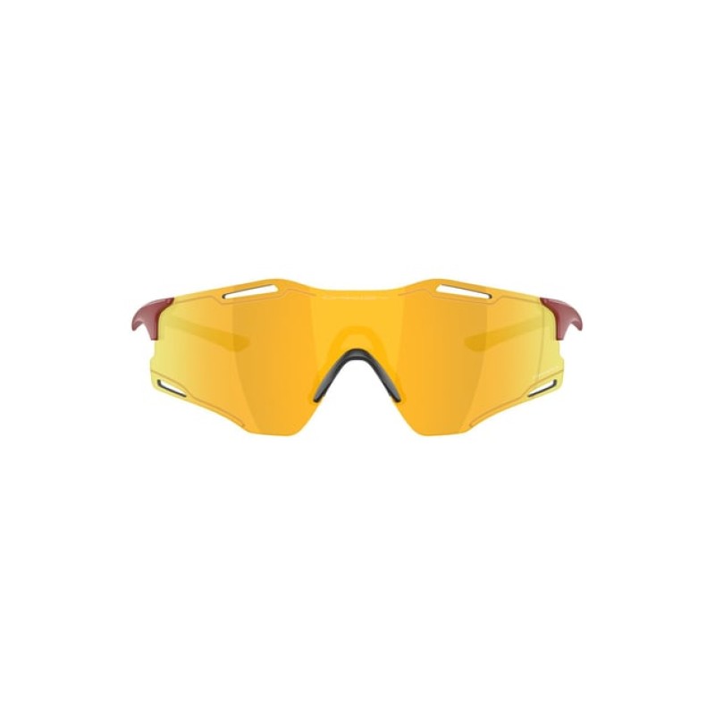 Oakley Unisex UV Protected Gold Lens Rectangle Sunglasses - 0OO9512D95120339