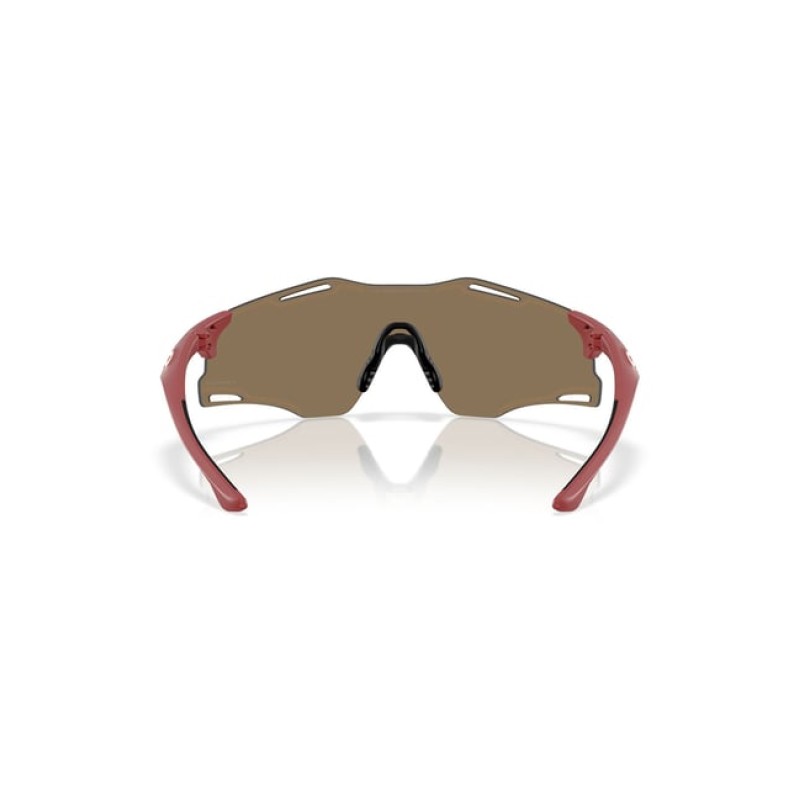 Oakley Unisex UV Protected Gold Lens Rectangle Sunglasses - 0OO9512D95120339