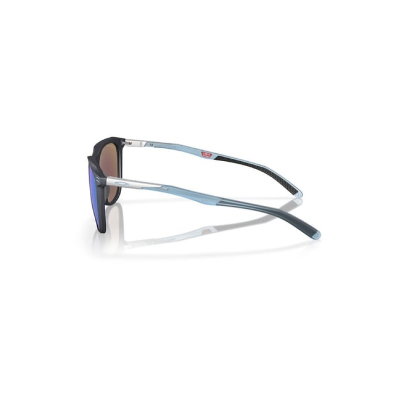 Oakley Blue UV Protection Round Sunglasses for Men