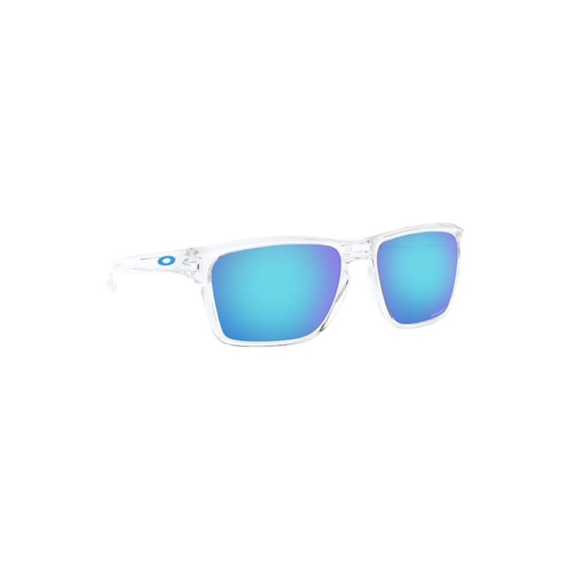 Oakley Blue UV Protection Rectangular Sunglasses for Men