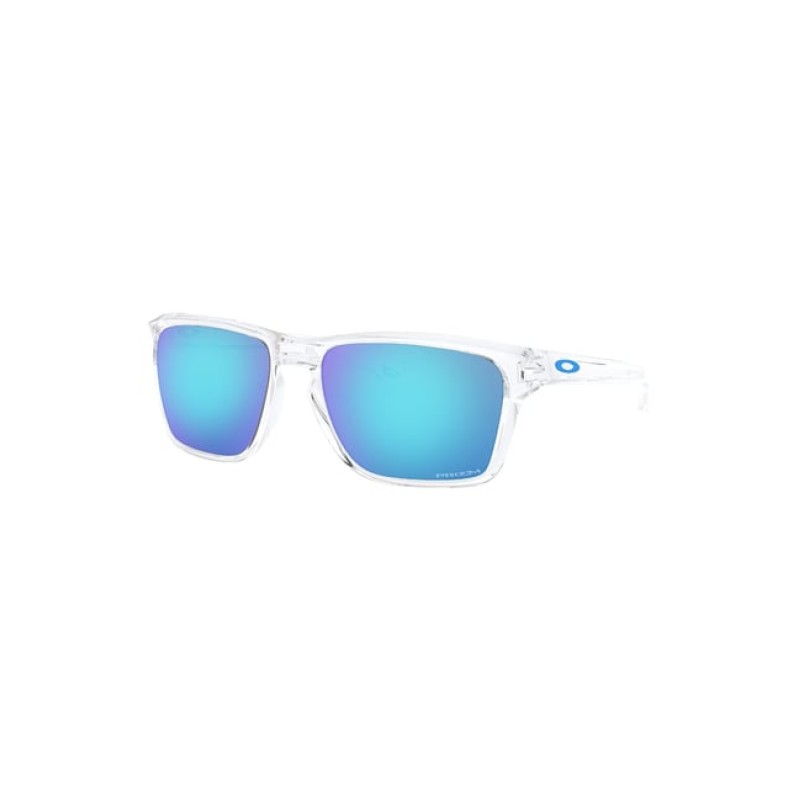 Oakley Blue UV Protection Rectangular Sunglasses for Men