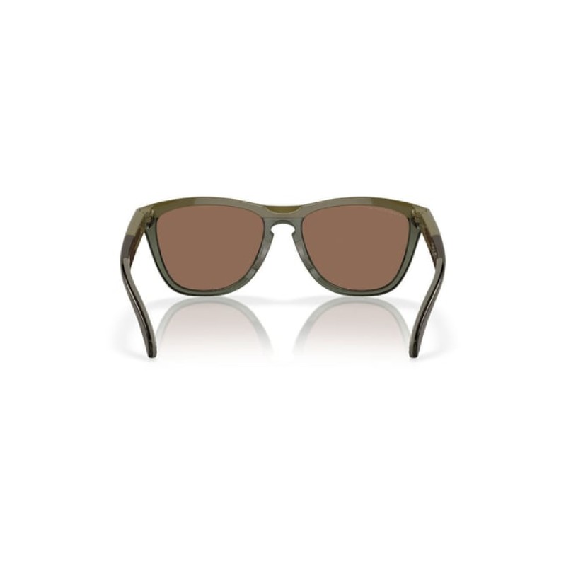 Oakley Gold Polarized Square Sunglasses for Men