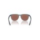 Oakley Blue Polarized Round Sunglasses for Men
