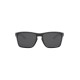 Oakley Grey Polarized Rectangular Sunglasses for Men