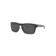 Oakley Grey Polarized Rectangular Sunglasses for Men