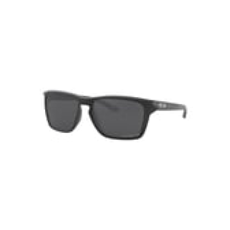 Oakley Grey Polarized Rectangular Sunglasses for Men