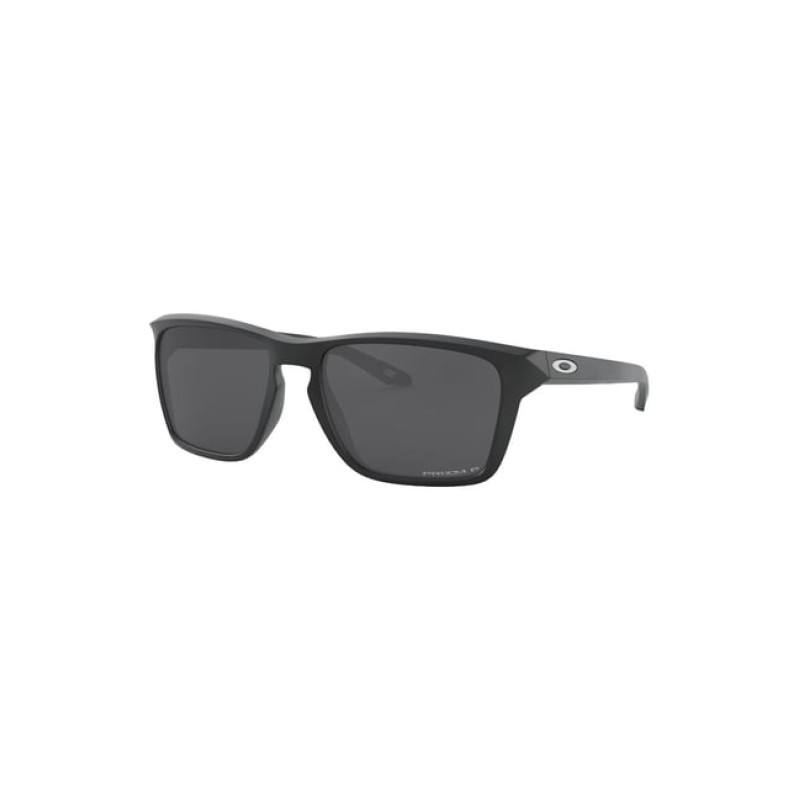 Oakley Grey Polarized Rectangular Sunglasses for Men