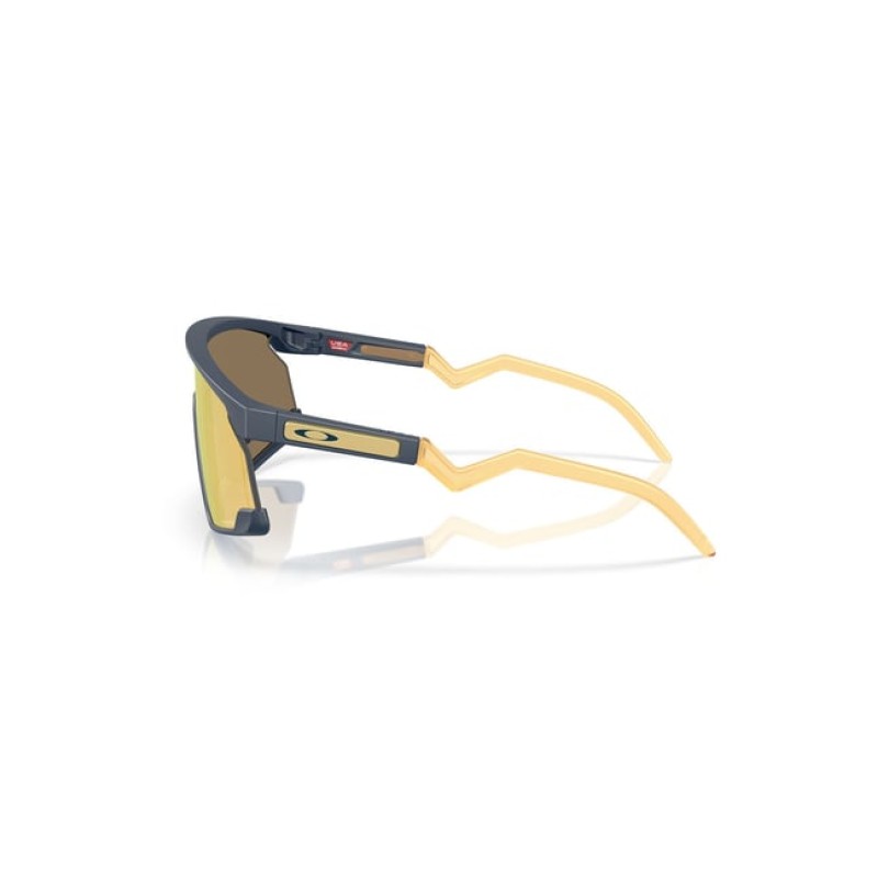 Oakley Gold UV Protection Rectangular Unisex Sunglasses