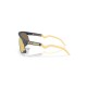 Oakley Gold UV Protection Rectangular Unisex Sunglasses