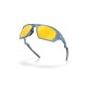 Oakley Gold Polarized Rectangular Sunglasses for Men