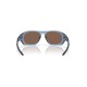 Oakley Gold Polarized Rectangular Sunglasses for Men