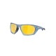 Oakley Gold Polarized Rectangular Sunglasses for Men