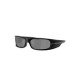 Oakley Grey UV Protection Rectangular Unisex Sunglasses