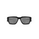 Oakley Grey UV Protection Rectangular Sunglasses for Men