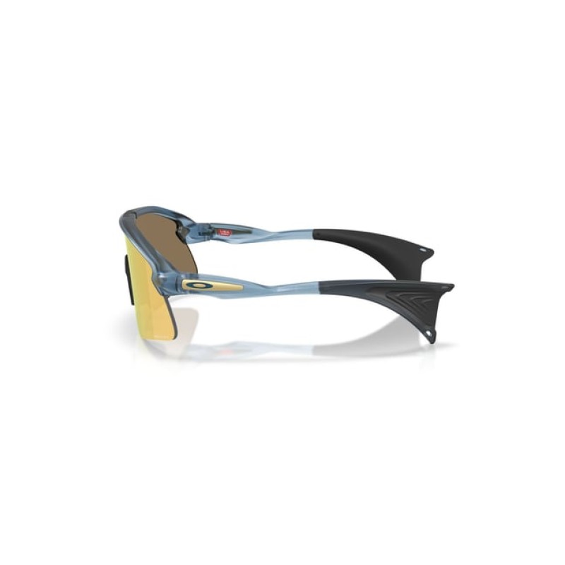 Oakley Gold UV Protection Rectangular Unisex Sunglasses