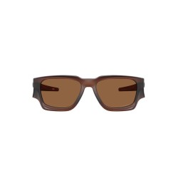 Oakley Brown UV Protection Rectangular Sunglasses for Men