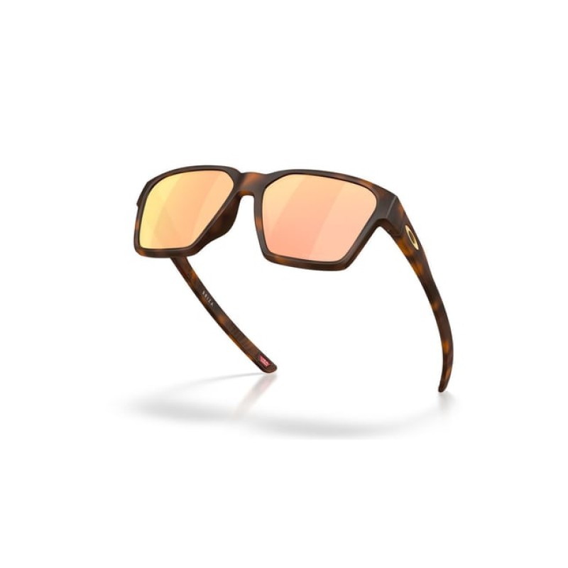Oakley Pink UV Protection Square Sunglasses for Men