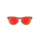 Oakley Red UV Protection Round Unisex Sunglasses
