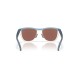 Oakley Blue Polarized Round Unisex Sunglasses