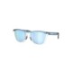 Oakley Blue Polarized Round Unisex Sunglasses