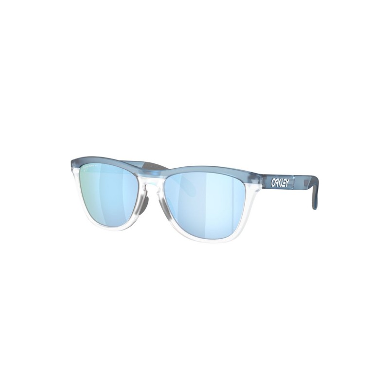 Oakley Blue Polarized Round Unisex Sunglasses