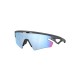 Oakley Blue Polarized Rectangular Unisex Sunglasses