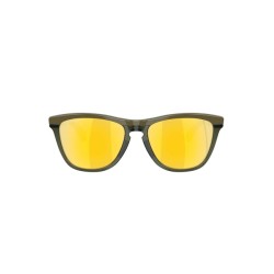 Oakley Gold Polarized Round Unisex Sunglasses