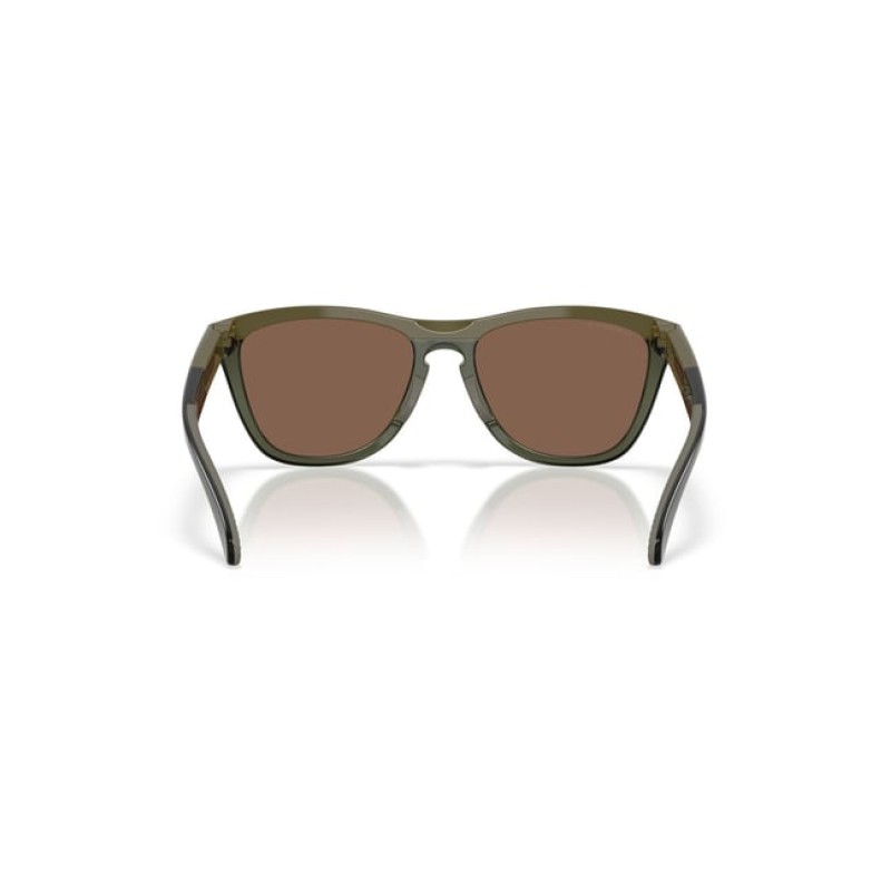 Oakley Gold Polarized Round Unisex Sunglasses