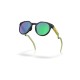 Oakley Green Mirrored Round Sunglasses for Men