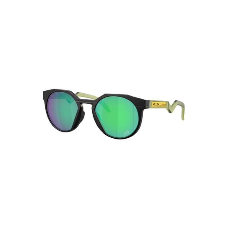 Oakley Green Mirrored Round Sunglasses for Men