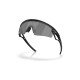Oakley Grey Mirrored Rectangular Unisex Sunglasses