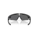 Oakley Grey Mirrored Rectangular Unisex Sunglasses